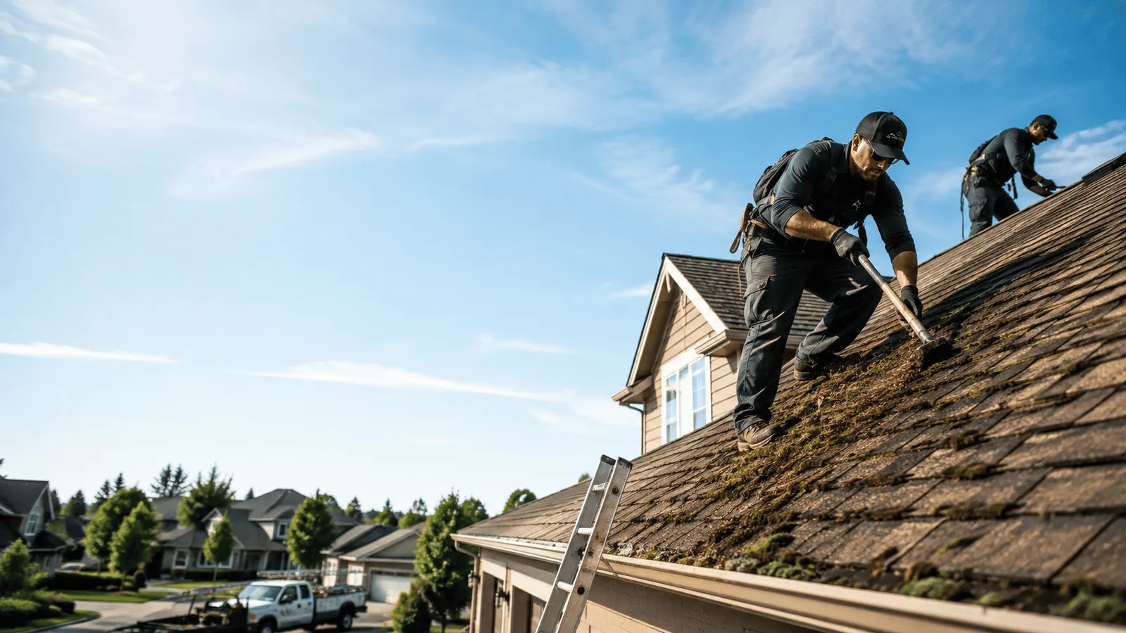 Roof Moss Removal in Springwater, NY near me